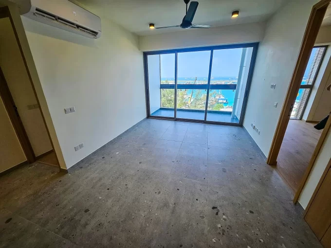 Fully furnished 3+1 bedroom luxury sea view apartment in Solitaire, 6th Floor, Hulhumale'. A photo of the living area.