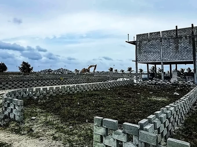 Bare land plot for sale in Himmafushi, Kaafu Atoll.