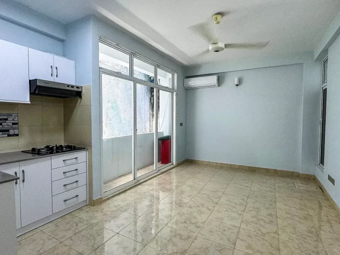 Unfurnished 1 bedroom apartment from a residential building in Karankaa Magu, Ground Floor, Henveyru, Male'.