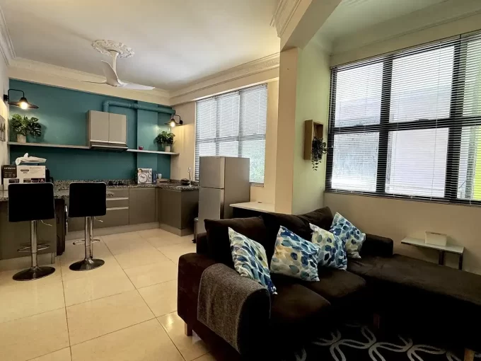 Fully furnished 1 bedroom apartment from a residential building in Nooree Goalhi, 2nd Floor, Maafannu, Male'.