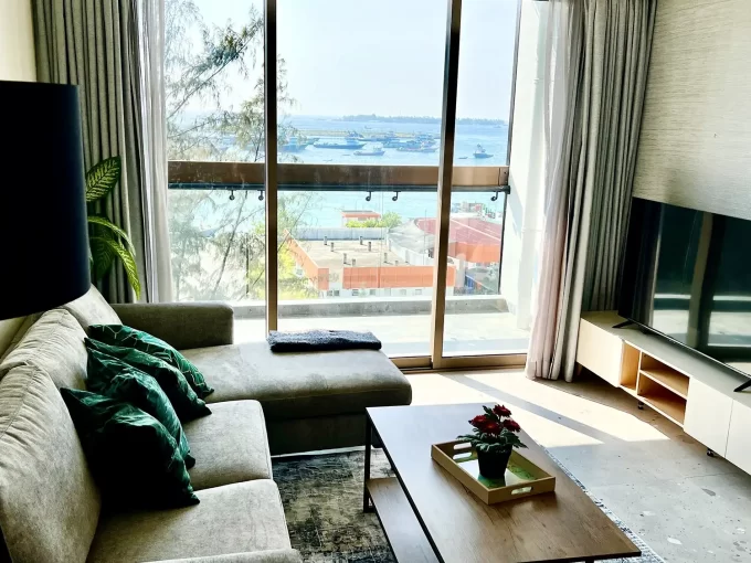 Fully furnished 3+1 bedroom ocean view apartment in Solitaire, 4th Floor, Hulhumale'.