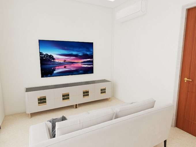 Unfurnished terrace apartment for sale in Rabarugas Magu 7, Hulhumale' Phase 1.