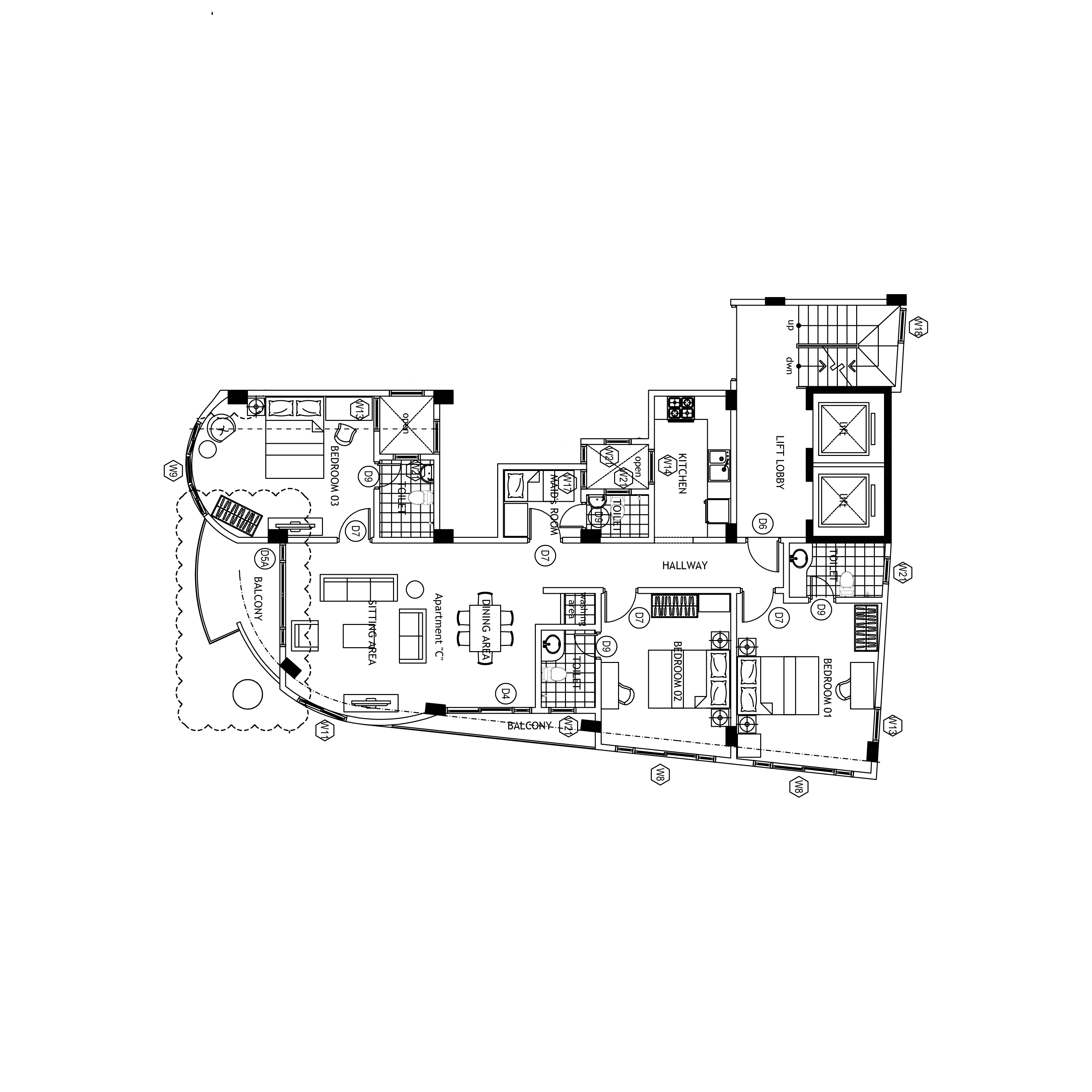 Fourth to Fifth Floors