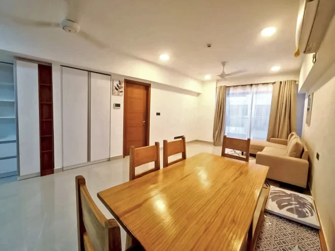 Semi furnished 3 bedroom apartment in Oceanfront Residence, 7th Floor, Hulhumale'.