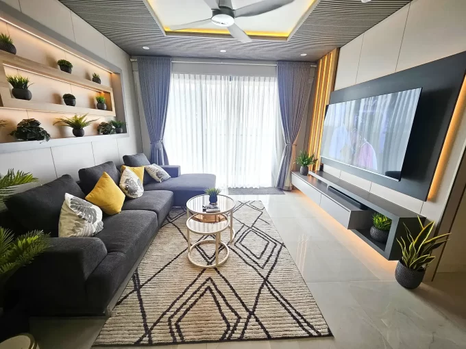 Fully furnished 3 bedroom apartment in RainCoral Residence, 9th Floor, Hulhumale'.