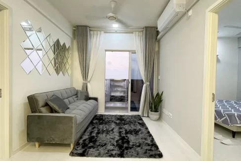 Fully furnished 3 bedroom apartment in STELCO BlueRidge, 13th Floor, Hulhumale' Phase 2.
