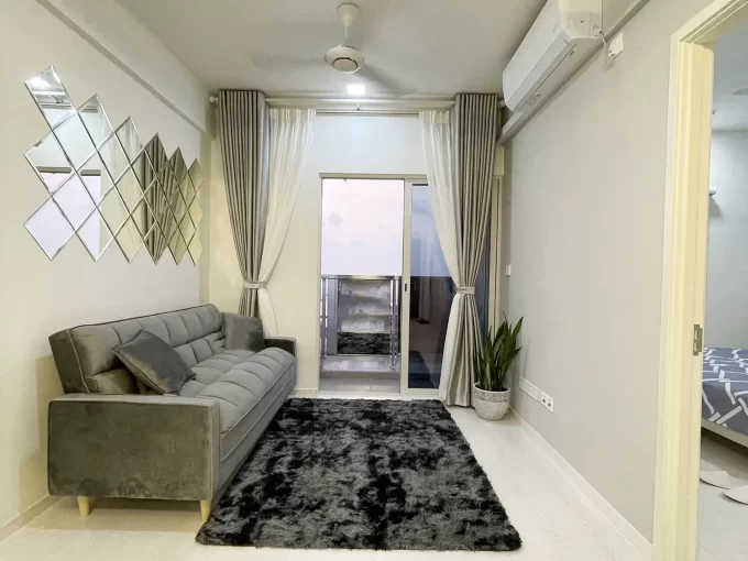Fully furnished 3 bedroom apartment in STELCO BlueRidge, 13th Floor, Hulhumale' Phase 2.
