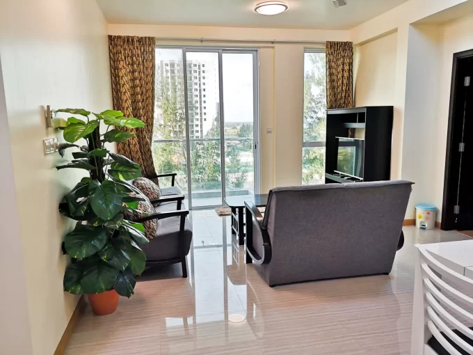 Fully furnished 2+1 bedroom canal view apartment in Platinum Residences, 5th Floor, Hulhumale'.