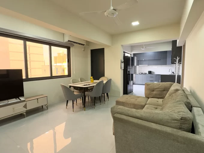 Fully furnished 3 bedroom apartment on the 6th floor of a residential building in Burevi Magu, Henveyru, Male'.