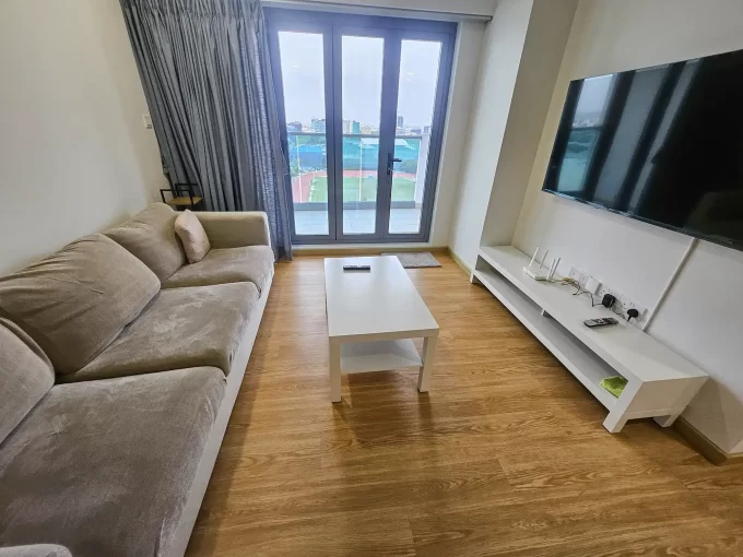 Fully furnished 2+1 bedroom apartment in The Blue Haven Residencies, 11th Floor, Hulhumale'.