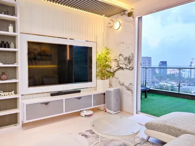 Fully furnished 2+1 bedroom penthouse apartment in Renaatus Ithaa Muiy, Hulhumale'.