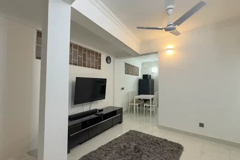 Fully furnished 1 bedroom apartment on the ground floor of a residential building in Shameemee Goalhi, Maafannu, Male'.