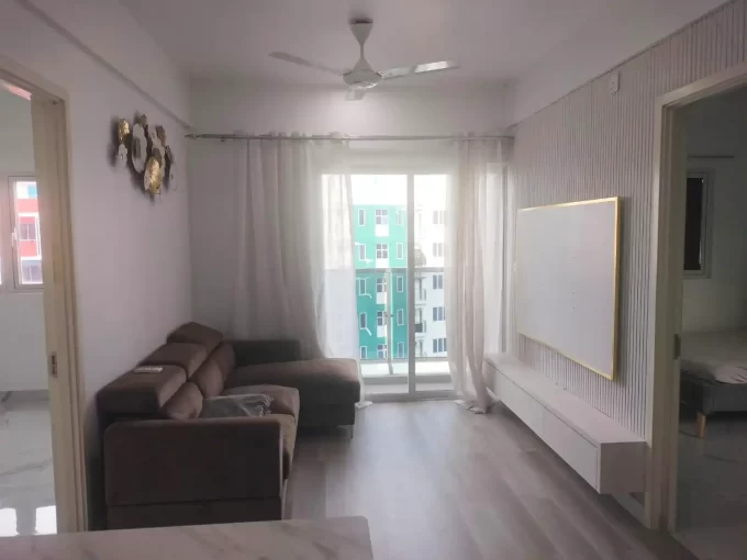 Fully furnished 3 bedroom apartment in Stelco Blue Ridge, 14th Floor, Hulhumale' Phase 2.