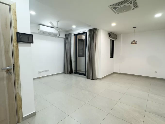 Unfurnished 2 bedroom apartment on the 7th floor of a residential building in Fiyaathoshi Magu, Maafannu, Male'.