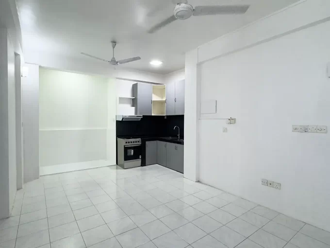 Unfurnished 2 bedroom apartment on the 2nd floor of a residential building in Gandhakoalhi Magu, Maafannu, Male'.