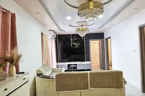 Fully furnished 3 bedroom terrace apartment in Vinares V2, 2nd Floor, Hulhumale' Phase 2.