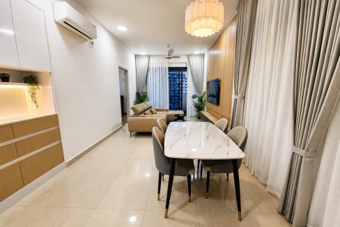 Fully furnished 3 bedroom apartment in The Gardens, 7th Floor, Hulhumale'.