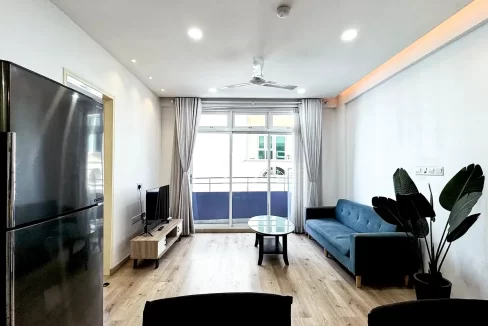Fully furnished 2 bedroom apartment on the 7th floor of a residential building in Buruzu Magu, Galolhu, Male'.