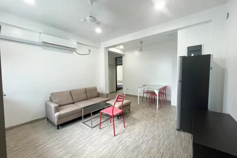 Fully furnished 2 bedroom apartment on the 4th floor of a residential building in Sosun Magu, Henveyru, Male'.