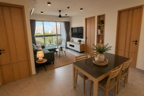 Fully furnished 3+1 bedroom apartment in Solitaire, 4th Floor, Hulhumale'.