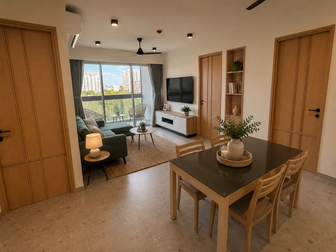 Fully furnished 3+1 bedroom apartment in Solitaire, 4th Floor, Hulhumale'.