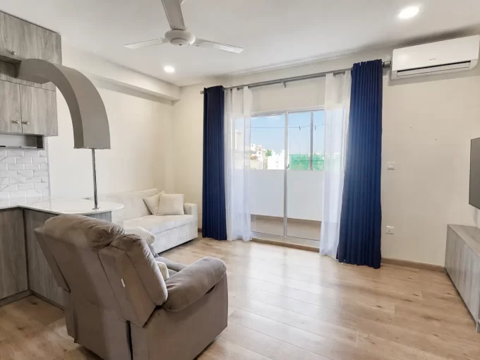 Semi furnished 2 bedroom apartment on the 10th floor from a residential building in Sitthimaavaa Hingun, Galolhu, Male'.