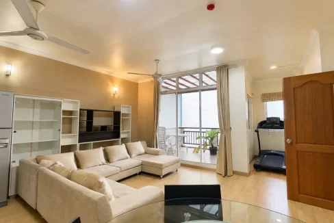 Semi furnished 3 bedroom duplex apartment on the 1st and 2nd floors of a residential building in Majeedhee Magu, Galolhu, Male'.