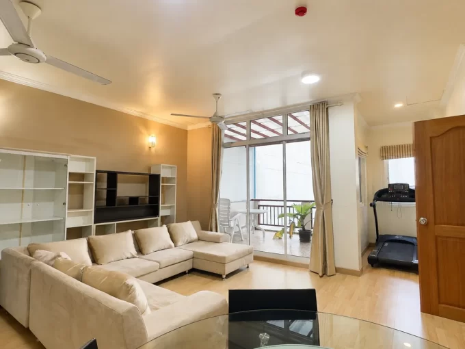 Semi furnished 3 bedroom duplex apartment on the 1st and 2nd floors of a residential building in Majeedhee Magu, Galolhu, Male'.