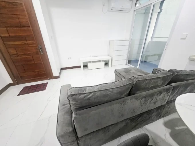 Fully furnished 2 bedroom apartment on the 2nd floor of a residential building along Hirundhu Magu, Hulhumale' Phase 1.