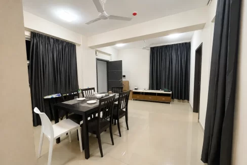 Fully furnished 3 bedroom apartment on the 11th floor of a residential building in Majeedhee Magu, Maafannu, Male'.