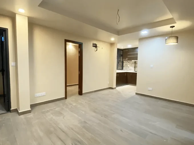 Unfurnished 1 bedroom apartment on the 5th floor of a residential building in Abadhah Ufaa Magu, Henveyru, Male'.