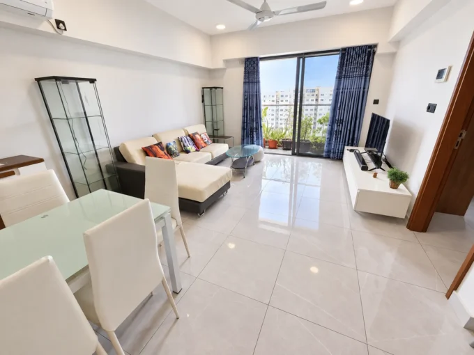 Fully furnished 2 bedroom apartment in Oceanfront Residence, 11th Floor, Hulhumale'.