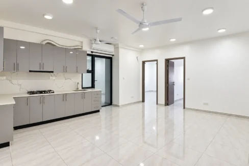 Unfurnished 3 bedroom apartment on the 6th floor of a residential building in Rahdhebai Magu, Galolhu, Male'.