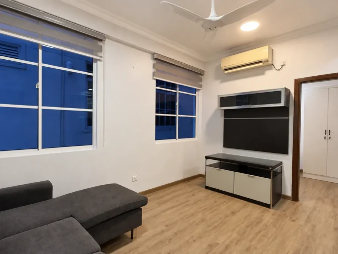 Fully furnished 1 bedroom apartment on the 2nd floor of a residential building in Aaburuzu Hingun, Maafannu, Male'.