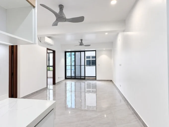 Unfurnished 2+1 bedroom apartment on the 4th floor of a residential modern building in Alikilegefaanu Magu, Galolhu, Male'.