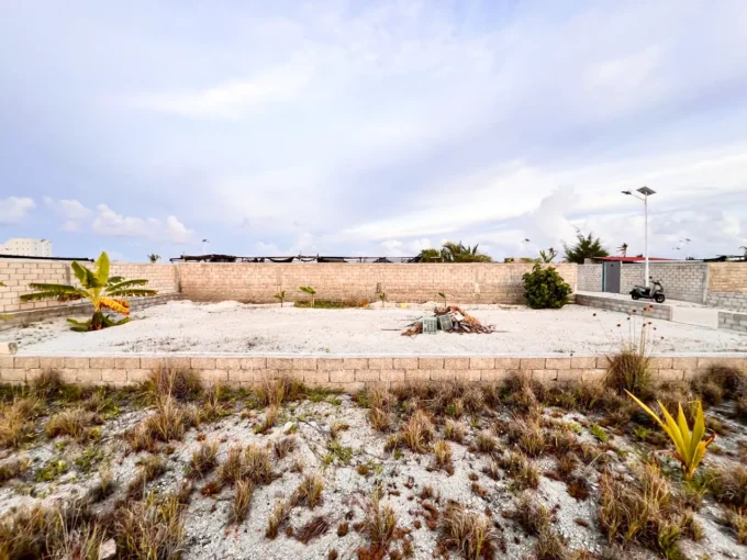 Bare land plot for sale in Manta Island Maafushi, Kaafu Atoll, Maldives.
