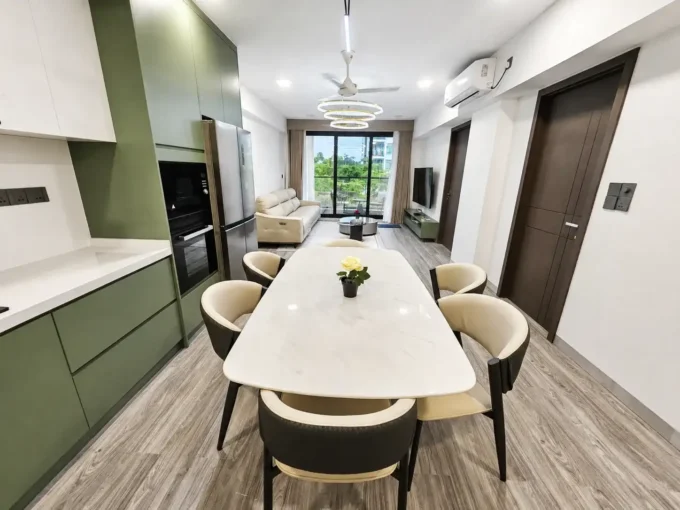 Fully furnished 3 bedroom luxury apartment in Crystal Residence, 3rd Floor, Hulhumale'.