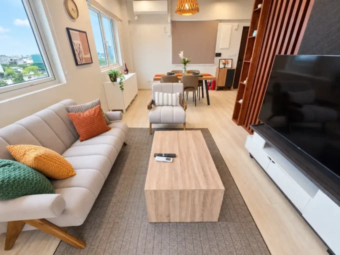 Fully furnished 2 bedroom apartment in One Central Park, 7th Floor, Hulhumale'.
