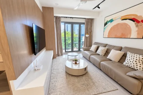 Fully furnished 3+1 bedroom canal view apartment in The Blue Haven Residencies, 2nd Floor, Hulhumale'.