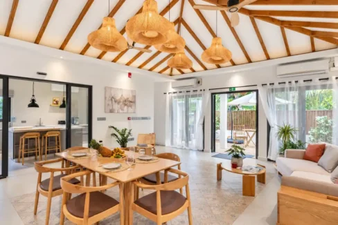 Fully furnished 3 bedroom private villa for sale in Fehendhoo, Baa Atoll, Maldives.